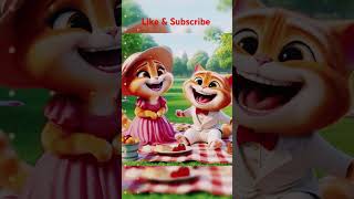 Beautiful Cat Love story 😻ytshorts shortsfeed shorts trandingshorts [upl. by Attevroc426]