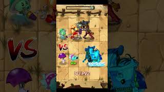 Pvz 2  Sea Shroom Team Vs Scaredy Shroom Team Vs Zombie Team shorts [upl. by Rebecca4]