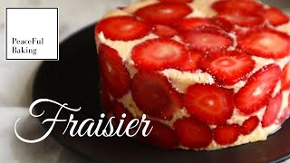 Fraisier  French Strawberry Cake Yann Couvreur [upl. by Owades]