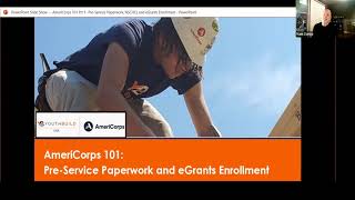 AmeriCorps 101 Part 1 Paperwork NSCHCs amp eGrants Enrollment [upl. by Aliet162]