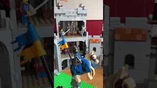 Lego Lion Knight Castle Black Falcon [upl. by Narot358]