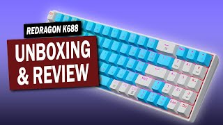 Redragon K688 Mechanical Gaming Keyboard Review [upl. by Podvin884]