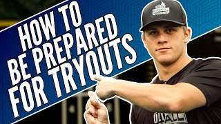 Get READY for Baseball TRYOUTS FAST [upl. by Hadlee]