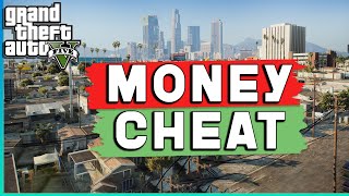 GTA 5  MONEY CHEAT Still Work 2024 [upl. by Amilas]