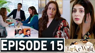 Review Tark e Wafa Episode 15 Promo [upl. by Trista]