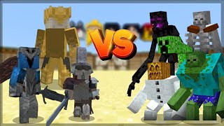 Minecraft EpicSoulsBosses Vs All Mutantes  Mob Battle  1201 [upl. by Tabby280]