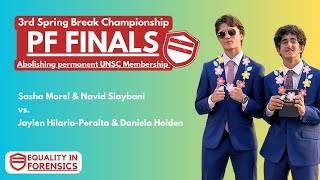 PF Finals  3rd Spring Break Special [upl. by Nelo]