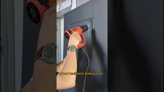 Door Lamination Looks Amazing art love smarthomegadgets home homedecor furniture shortvideo [upl. by Laeynad716]