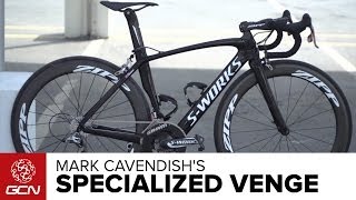 Mark Cavendishs Specialized Venge [upl. by Auerbach]