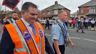 Orangemen MARCH into Catholic Area Sparks Controversy [upl. by Ulick703]