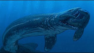 Proteothrinax  The Giant amp Extinct Frilled Shark [upl. by Solegna99]