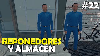 ACTUALIZACIÓN DE REPONEDORES Y LOCURA DEL ALMACÉN  Supermarket Simulator  Nenitoo 22 [upl. by Rehctaht237]