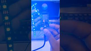 Wled installation ESP32  ws2812 neopixel wled esp32project foryou [upl. by Elhsa171]