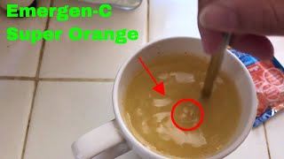 ✅ How To Use EmergenC Immune Plus Super Orange Review [upl. by Cioffred594]