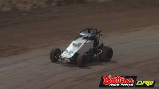 Wingless Sprints  Heat 3  QLD Club Series  Archerfield Speedway  230917 [upl. by Evvy]