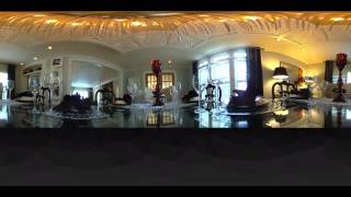 360 VIDEOTour the Designer Showhouse dining room [upl. by Ymmak]