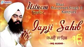 Japji sahib full path Bhai Manpreet Singh ji Kanpuri full path livegurbaninitnem [upl. by Eilyak]