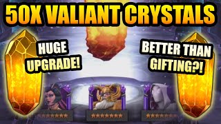 50x New Valiant Daily amp Paragon Crystal Opening  Marvel Contest Of Champions [upl. by Kcirderf559]