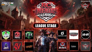 HINDI RC ESPORTS UNDERGODS LEAGUE STAGE GROUP  AXB  GyanGaming pahadigamerofficial [upl. by Enal]