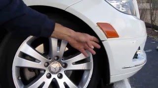 How to Replace Mercedes Parking Lamp C300 [upl. by Nehttam]