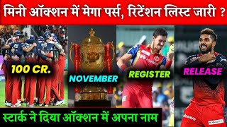 IPL 2024  RCB Purse Balance 2024  RCB Release Hasaranga  Stark register his name  rcb 2024 [upl. by Hanauq]