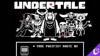 Undertale n°14 Run True Pacifist  02112024 [upl. by Yeclehc]