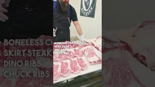 Check out the most soughtafter cuts from the front quarter of beef 🥩🔥🔪 shorts [upl. by Rombert]