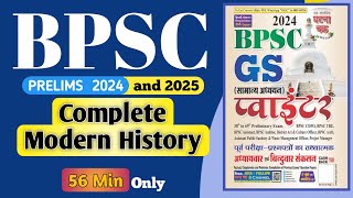 BPSC Complete Modern History Bilingual  BPSC History  1 hr only  Previous Year [upl. by Geraud883]