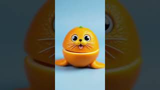 orange to craft animals shorts ytshorts [upl. by Tigram346]