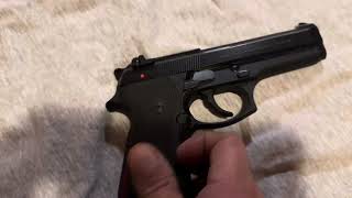 Beretta 92 Compact L in 9mm with LOK grips decocker only [upl. by Slohcin]