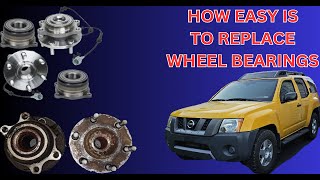 Xterra bearings Replacement how hard could it be [upl. by Noll711]