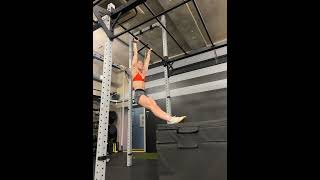 Box assisted strict toes to bar [upl. by Arahd]