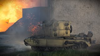 FV4005 Steel Melter in Action  World of Tanks [upl. by Aeikan]