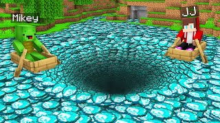 JJ and Mikey Were Caught in a WHIRLPOOL of DIAMONDS in Minecraft Maizen [upl. by Trebron]