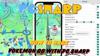 How To Hack Pokemon Go With PG Sharp In 2024 Spoofing Auto Walk joystick PG Sharp I POGO Poke [upl. by Donata]