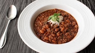 Beef Bean amp Beer Chili Recipe  How to Make Beef amp Beer Chili [upl. by Barbur324]