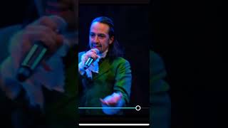 WHERE MY HAMILTON FANS AT hamilton hamiltonwatch linmanuelmiranda [upl. by Hilbert]