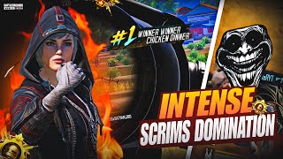 INTENSE SCRIMS DOMINATION 💀🥵  sayanxgameryt bgmi bgmiindia bgmihighlights [upl. by Nolana]