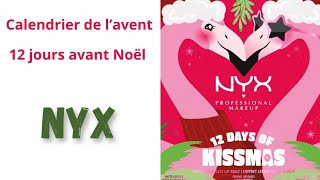 Calendrier de lavent 12 jours Nyx  Spoiler [upl. by Gearard165]