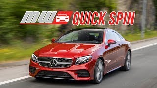 2018 MercedesBenz E400 Coupe  Quick Spin [upl. by Nadruoj]