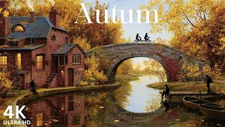 The beautiful colors of Autumn 4K • Scenic Relaxation Film with Peaceful Relaxing Music and Nature [upl. by Enyale497]