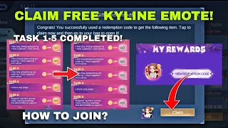 HOW TO GET KYLINE EMOTE quotYUN NA YONquot FOR FREE MOBILE LEGENDS BANG BANG [upl. by Alym133]