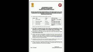 RRB CBT Exam Date Released 2024 [upl. by Rentsch]