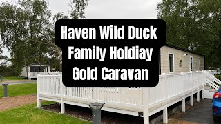 Haven Gold Caravan at Wild Duck Holiday Park  Norfolk  May 2024 [upl. by Abebi567]