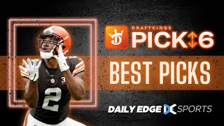 NFL DRAFTKINGS PICK6 PICKS  SUNDAY MAIN SLATE FOOTBALL WEEK 5 FOOTBALL  1062024 [upl. by Anailuig]