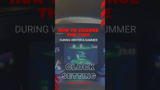 quotHow to Change the Clock on Your Toyota for Summer amp Winter Time in Europequot [upl. by Adnohryt]