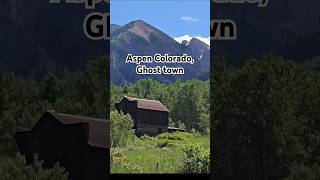 Ghost town in Aspen Colorado ghosttown aspen Colorado travel [upl. by Teloiv]