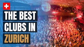 Top 10 Night Clubs in Zurich 2023 [upl. by Ayokal]