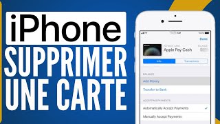 Comment Supprimer Carte Bancaire Sur iPhone  2024 [upl. by Kazimir]