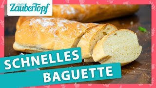 Schnellstes Baguette der Welt im Thermomix® So wird es MEGA fluffig 😍 [upl. by Yelra]